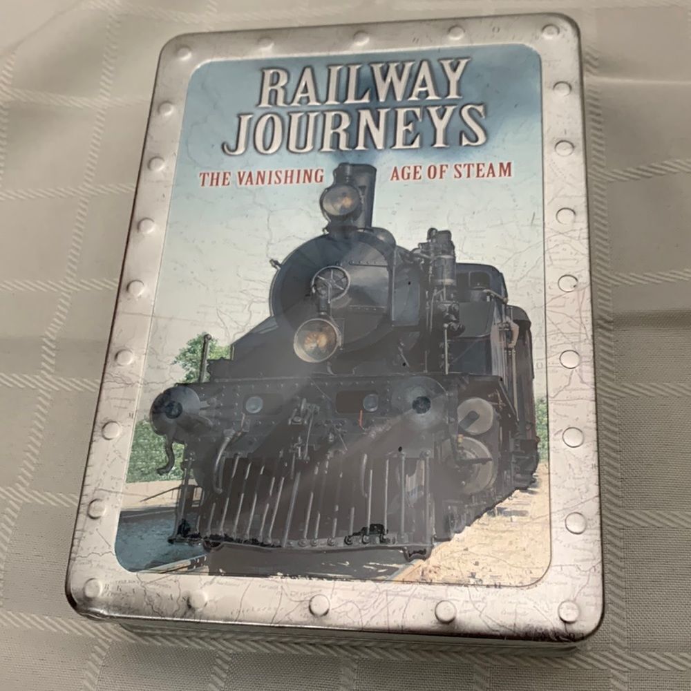 Railway Journeys The Vanishing Age Of Steam 1920’s 30’s 40’s 5 DVD’S Set New Box